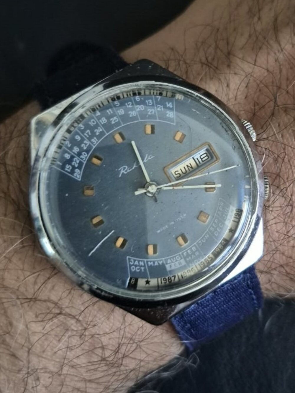Raketa Perpetual Calendar Watch Soviet